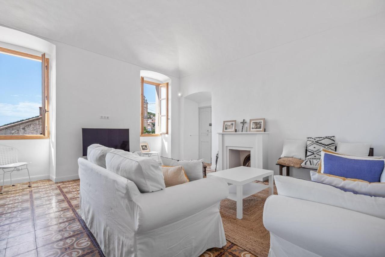 Cargese, Appartement De Charme Surplombant Le Port Luaran gambar