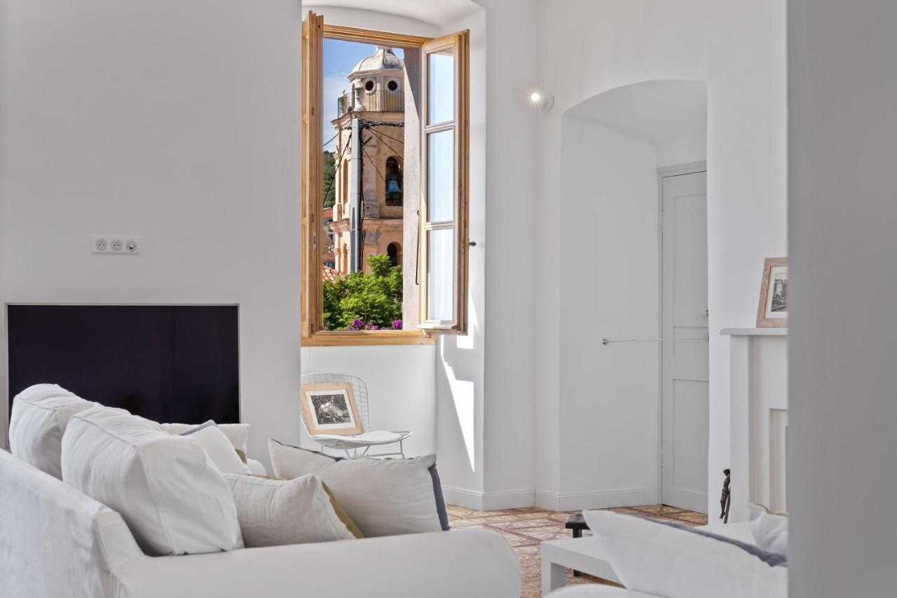 Cargese, Appartement De Charme Surplombant Le Port Luaran gambar